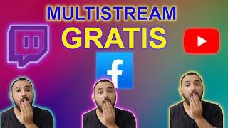  COMO HACER MULTISTREAM GRATIS en OBS STUDIO 2023 | Seventi