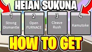 How To GET HEIAN SUKUNA MOVESET In JUJUTSU SHENANIGANS PRIVATE SERVERS! Roblox