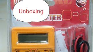 Unboxing Digital Multimeter!!डिजिटल मल्टीमीटर अनबॉक्सिंग!! Rupesh electronic and Projects!!