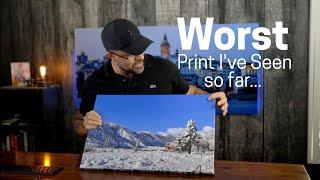 Best canvas print SHOOTOUT 2021: CanvasDiscount.com Review