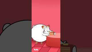 One last pancake for Scorbunny #animation #pokemon