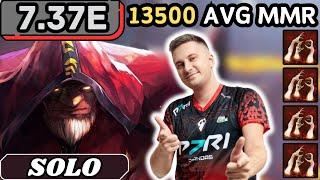 7.37e - Solo WARLOCK Hard Support Gameplay 23 ASSISTS - Dota 2 Full Match Gameplay