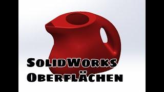 SolidWorks Oberflächen