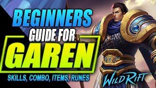 Garen Wild Rift Guide | Skills, Combos and Item Build | League of Legends Wild Rift