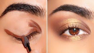 3 Beginner Friendly GOLD Eyeshadow Looks in 5 Minutes or Less!