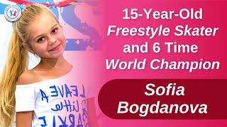 Meet this 15-year-old skating prodigy from Russia: Sofia Bogdanova | Child prodigy | GCP Awards 2020