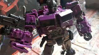 Unboxing Transformers Optimus Prime Purple Aoyi Mech Sai Star Commander Deformation. (6.7"/ 17.3cm)