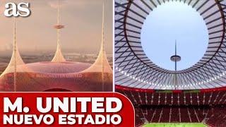 NUEVO ESTADIO OLD TRAFFORD del MANCHESTER UNITED para 100.000 espectadores