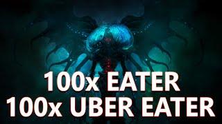PoE 3 24 Necropolis - 100 Eater and 100x Uber Eater lootbreakdown