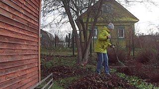 На даче Укрываю розы Не очень эстетично зато дешево надежно и практично