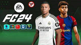 FIFA 14 MOBILE MOD EA SPORTS FC 24 ANDROID OFFLINE NEW KITS 2024/25 REAL FACES & LATEST TRANSFERS