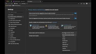 How To Change The Search Engine from Bing to Google on Microsoft Edge