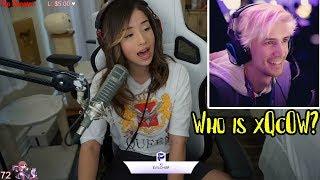 Pokimane Reacts to 'Who is xQcOW?' by Mintino Gaming