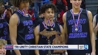 Brady Titus brings his heroics, leads Tri Unity Christian to State Championship