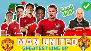 FIFA 22 -MANCHESTER UNITED GREAT LINE UP WITH DYBALA, DECLAN RICE  AND TCHOUAMENI UNDER ERIK TEN HAG