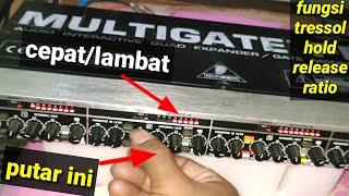 cara setting multigate behringer xr4400 sangat mudah