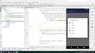 AlertDialog MultiChoice - Android Studio Tutorial