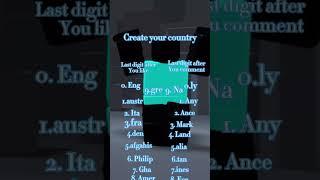 Create Your Own Country #viral #shorts #roblox