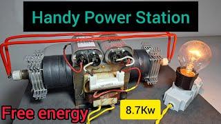 New Power Station Project - Free Energy.