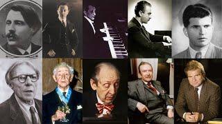 Great Pianists' Early vs Late Recordings