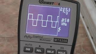 Мультиметр с задатками осцилографа MT8206