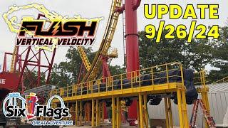 MAJOR Flash: Vertical Velocity Update 9/26/24! | Six Flags Great Adventure