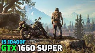 Days Gone | GTX 1660 Super | i5 10400f | Benchmark