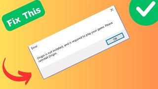 How to Fix EA app is not installed and is required to play your game