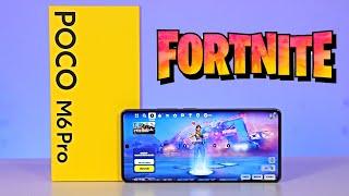 Fortnite Gráficos Bajos & Medios | POCO M6 ProCon Helio G99 8GB RAM / 256GB ROM