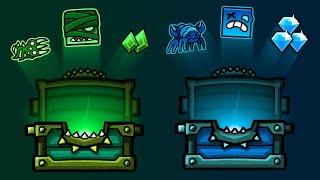 YOU WONT BELIVE WHAT'S IN THE 2.2 CHESTS!!! - Geometry dash 2.2