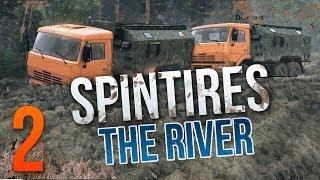 THE MOUNTAIN - SpinTires - River Complete - Part 2 - Multiplayer / Coop Gameplay