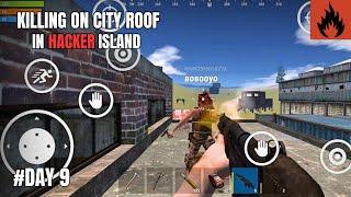 Oxide Survival Island - Killing Hackers On City Roof And Roaming Around The Map | #DAY 9