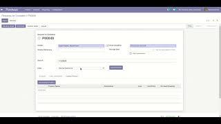 Quick Search Product in Purchase Order Odoo App