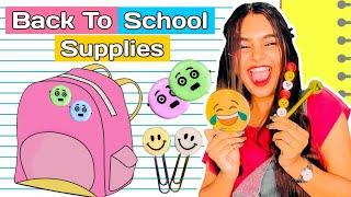 DIY Back To School Supplies | Emoji Crafts