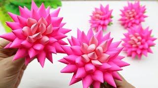 Easy Paper Flowers  3D Origami DIY