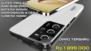 UDAH RESMI MASUK INDONESIA.!! RAM 16GB, KAMERA 108MP - HP OPPO TERBARU 2024