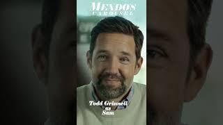 Todd Grinnell delights audiences as "Sam" in the new short film "Mendo's Carousel"