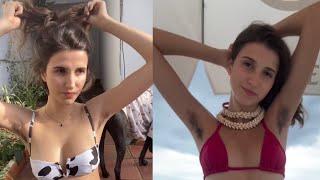 Hairy Armpits Girl Martina Peach Biography Video | Beautiful Armpits Hair Women | Underarm Hair