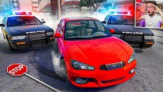 ACCIDENTES EN PERSECUCIONES POLICIALES  | BeamNG Drive