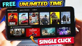 Play PC Games On Android 2024 in a Single CLICK | New Cloud Gaming Free Unlimited Time