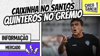 MERCADO: DUDU ANUNCIADO, GRÊMIO PERDE CAIXINHA PRO SANTOS E MIRA ARGENTINO. MAIS DESTAQUES