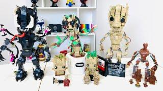 Lego Marvel Baby Groot Buildable figures/Minifigures Comparison 2024!