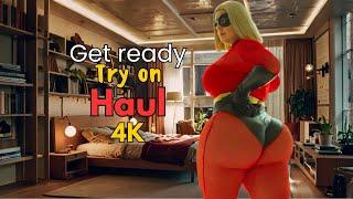 [4K] Try-On Haul with Mystic Being | Alien Curves, Gamer Style | 2024