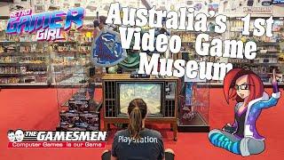 Australia's 1st Video Game Museum at The Gamesmen | Retro Gamer Girl