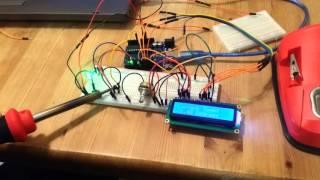 Arduino - RGB LED - LM35 Temp Sensor - LCD Display