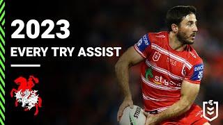 Every Ben Hunt Try Assist | NRL 2023