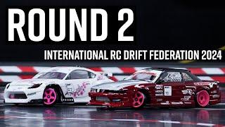 RWD RC DRIFT COMPETITION! // International RC Drift Federation Round 2 at AB Drifthouse 2024