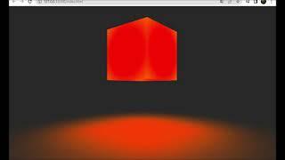 3D cube glow effect #html5 #css3