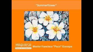 Art of the day - Mabini Art CollectionnMaster Francisco “Paco” Gorospeb | "Summerflower"