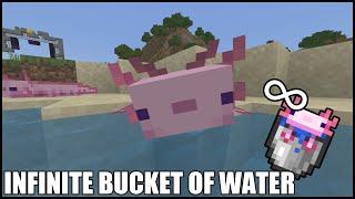 Infinite Bucket of Water (Minecraft 1.17)